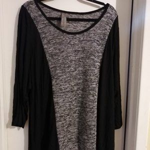 Grey/Black sweater